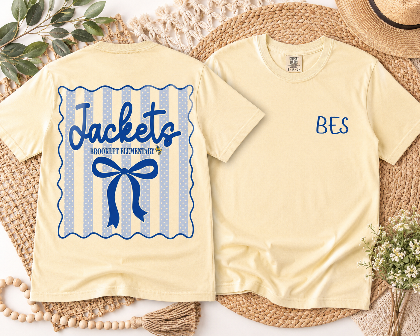 Yellow Jackets w/bow BES