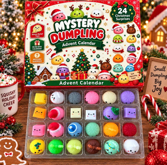 Mystery Dumpling Squishy Advent Calendar