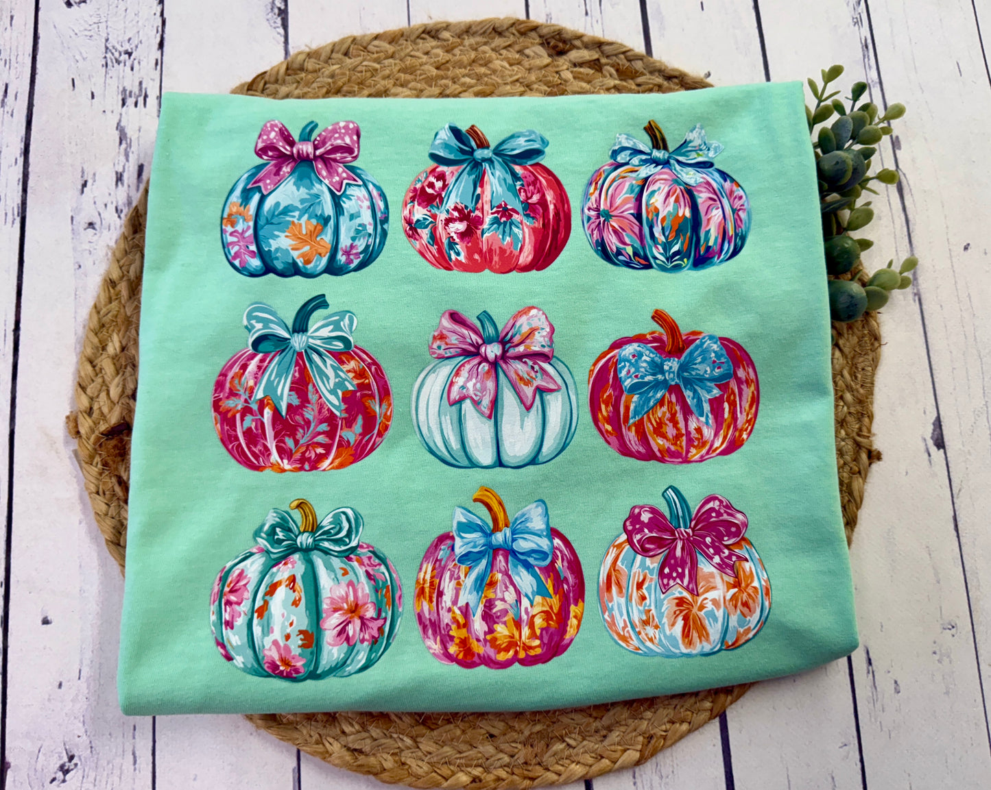 Colorful Pumkins