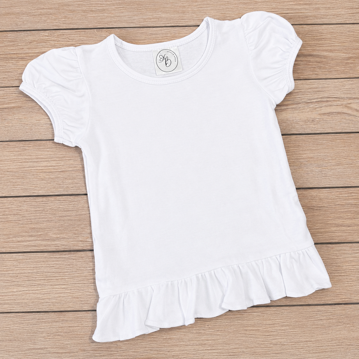 BLANK Girls Ruffle Shirt