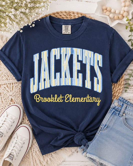Youth Jackets Blue & Yellow BES