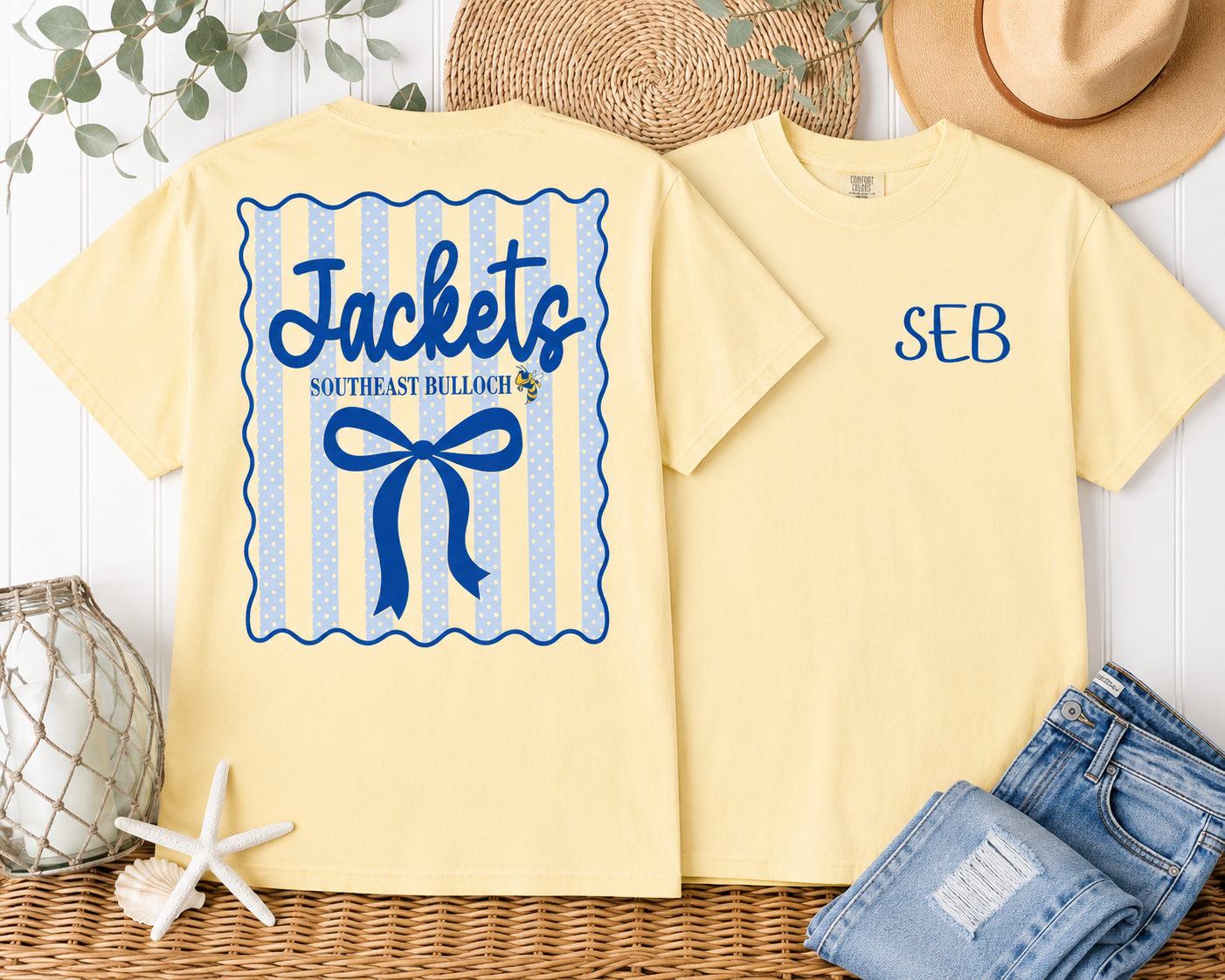 Youth Yellow Jackets w/Bow SEB