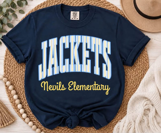 Nevils Elementary Blue & Yellow
