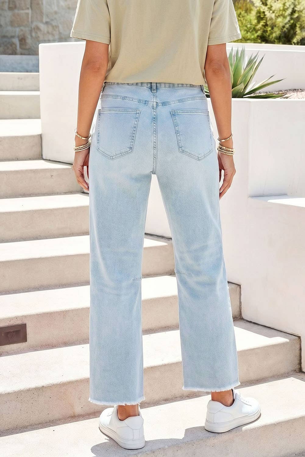 Game Day Sequin Patchwork Jeans