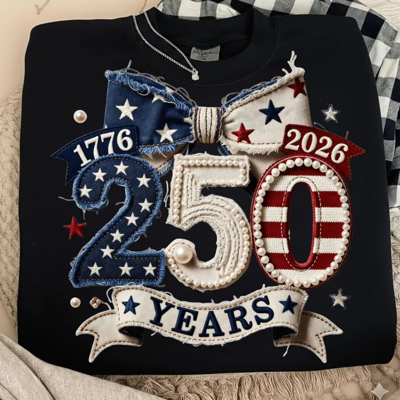 America 250th Anniversary with Bow