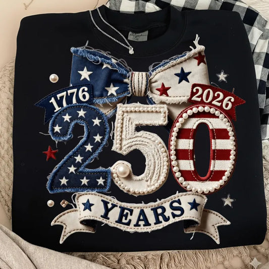 America 250th Anniversary with Bow