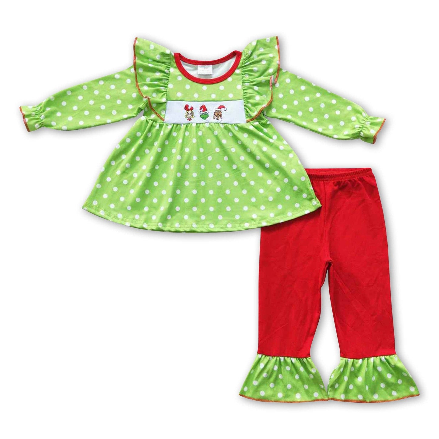 Grinch Tunic Set